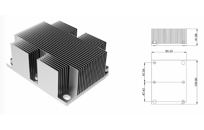 河北heatpipe al6063base al1100fin散热器,散热模组/液冷散热